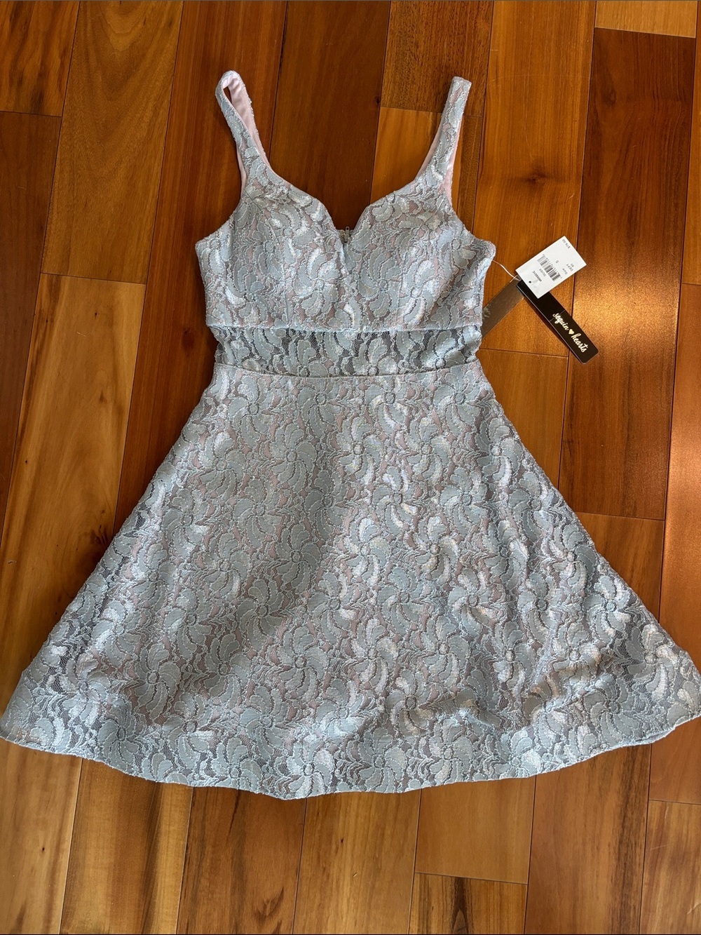 NWT Sequin Hearts dress